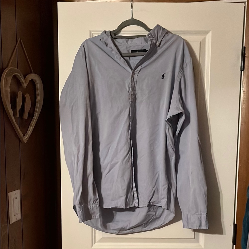Light Blue Button-Up Shirt